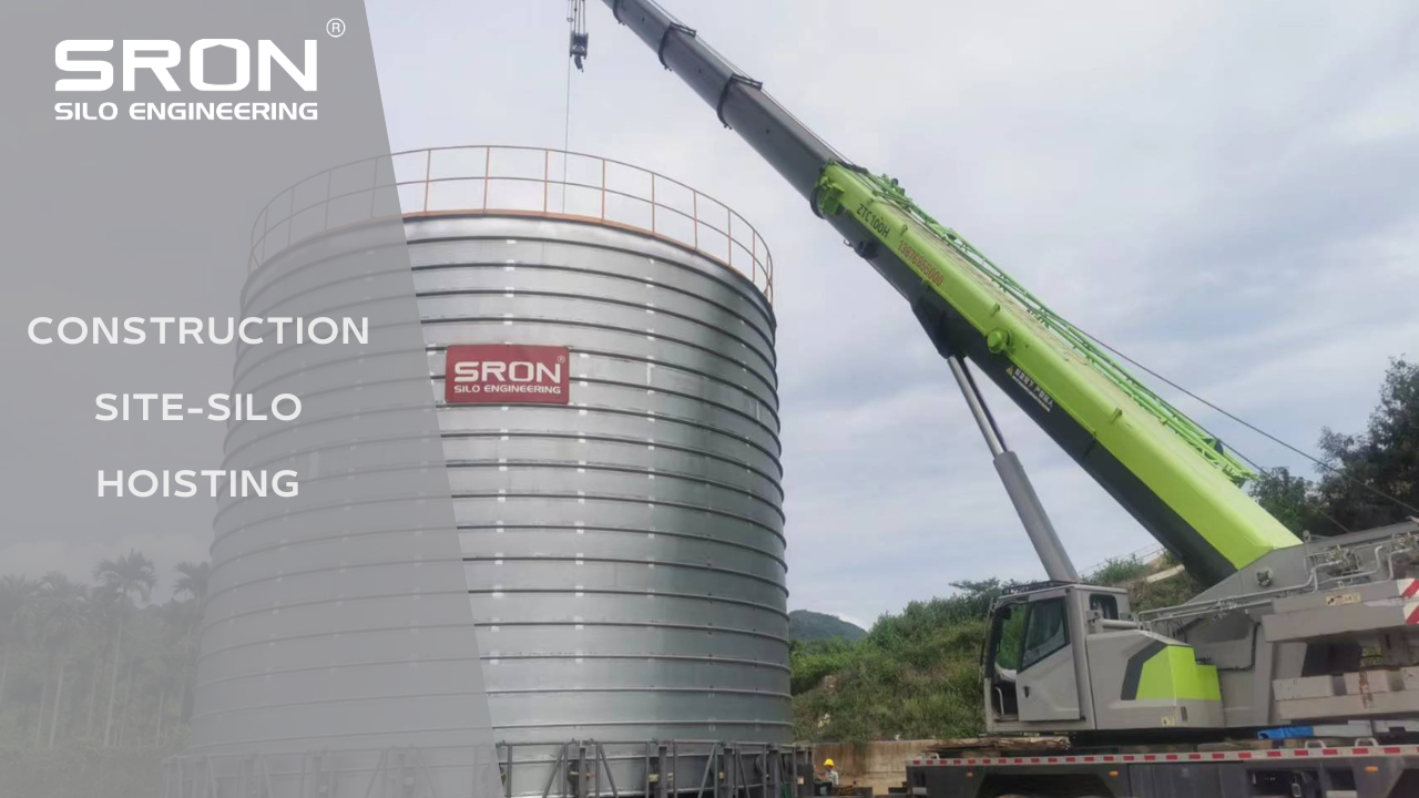Silo Hoisting-Sanya Stone Mine Silo for Construction EPC Project